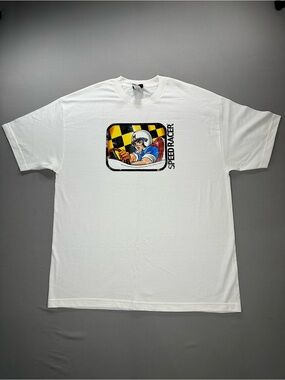 Speed Racer Graphic T-Shirt, Short Sleeve Cotton - Mens XL